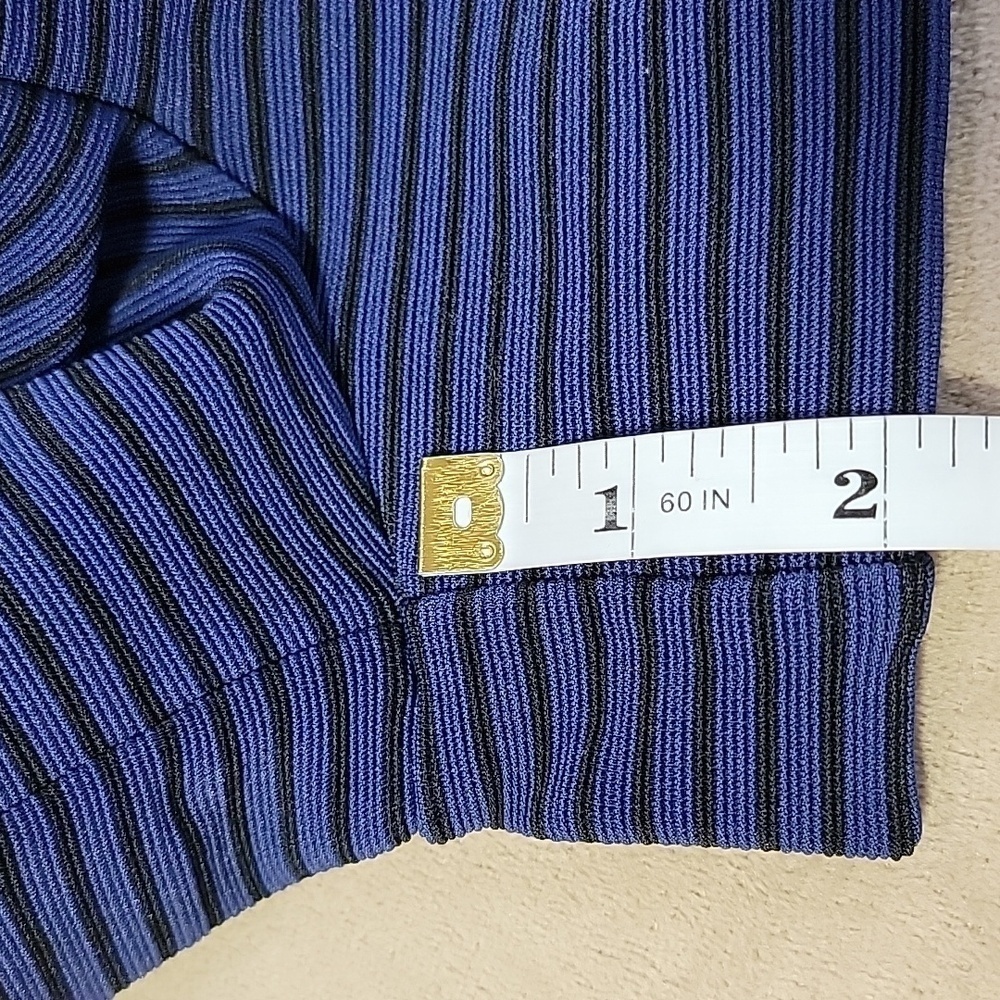 BCBGeneration Striped Open Back Romper Size 4 EUC - Picture 13 of 13